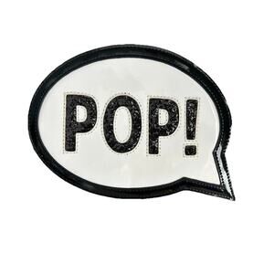 Kate Spade POP! Patent Leather Crossbody Pop Art Balloon Bubble Novelty Bag New
